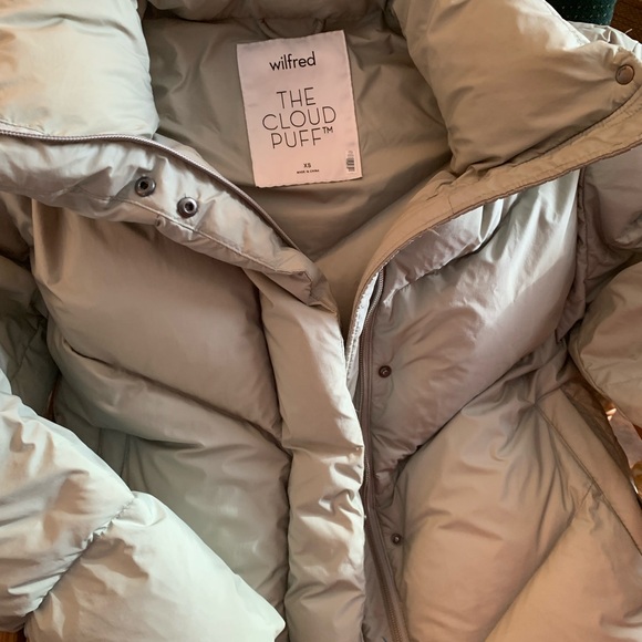 Wilfred Jackets & Blazers - Wilfred Cloud Puff Jacket - Light Gray
